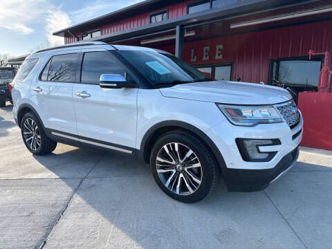 2016 Ford Explorer for sale at LEE AUTO SALES in McAlester OK
