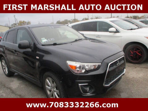 2014 Mitsubishi Outlander Sport for sale at First Marshall Auto Auction in Harvey IL