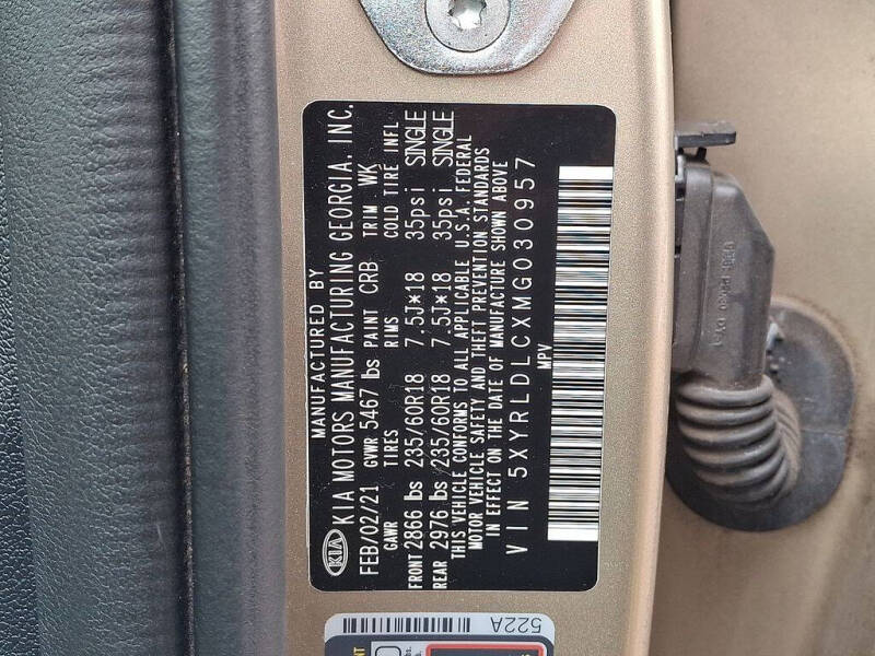 2021 Kia Sorento S