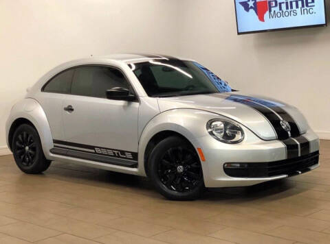 2013 Volkswagen Beetle for sale at Texas Prime Motors in Houston TX