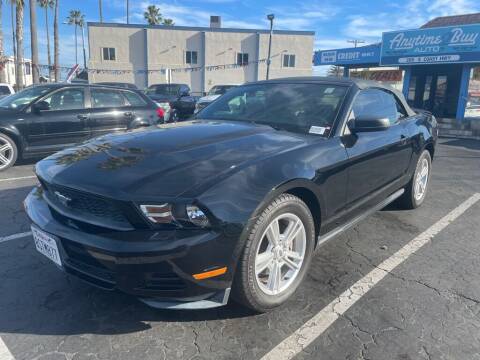 2010 Ford Mustang for sale at ANYTIME 2BUY AUTO LLC in Oceanside CA