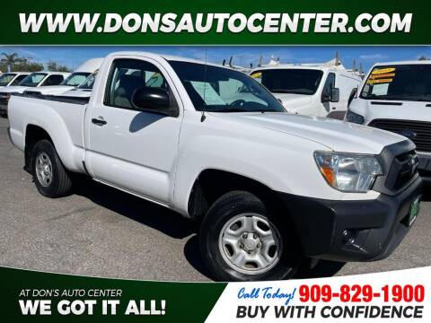2013 Toyota Tacoma for sale at Dons Auto Center in Fontana CA
