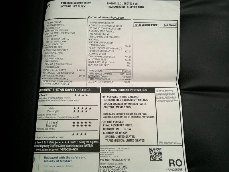 2020 Chevrolet Silverado 1500 LT