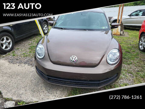 2013 Volkswagen Beetle for sale at 123 AUTO in Kulpmont PA