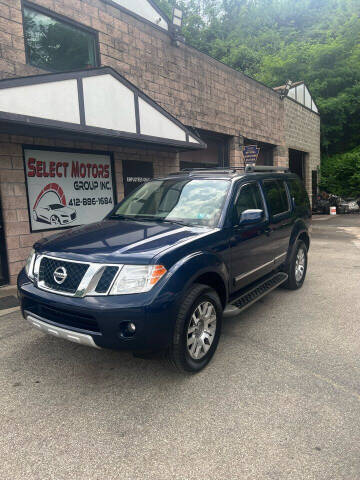 2012 Nissan Pathfinder for sale at Select Motors Group in Pittsburgh PA