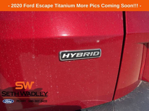 2020 Ford Escape Hybrid Titanium