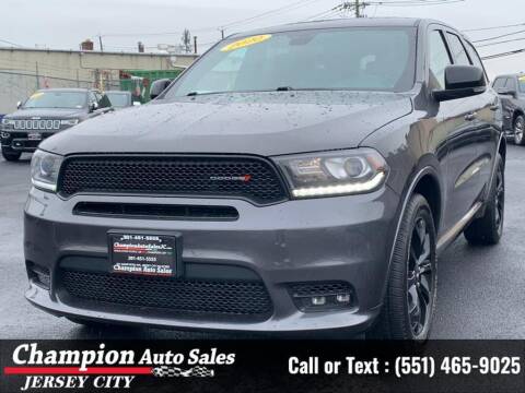 2020 Dodge Durango for sale at CHAMPION AUTO SALES OF JERSEY CITY in Jersey City NJ
