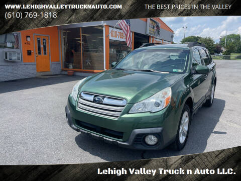 2014 Subaru Outback for sale at Lehigh Valley Truck n Auto LLC. in Schnecksville PA