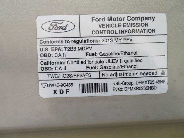 2013 Ford E-Series E-150
