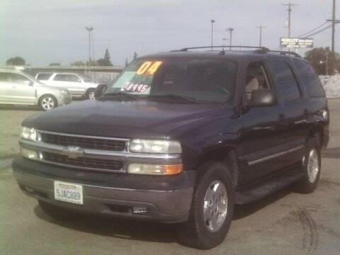 2001 Chevrolet Tahoe for sale at Valley Auto Sales & Advanced Equipment in Stockton CA