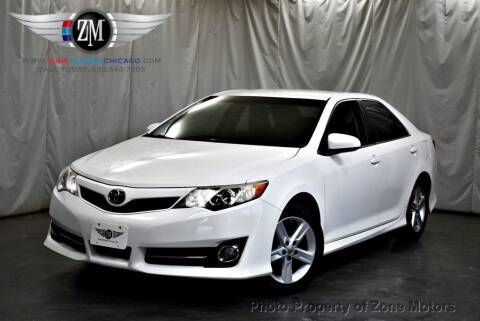 2014 Toyota Camry for sale at ZONE MOTORS in Addison IL