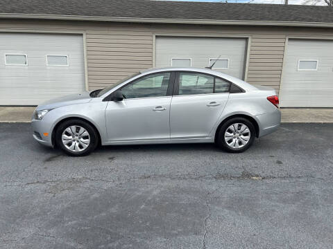 2012 Chevrolet Cruze for sale at Sunset Motors 1 LLC in Yorktown IN