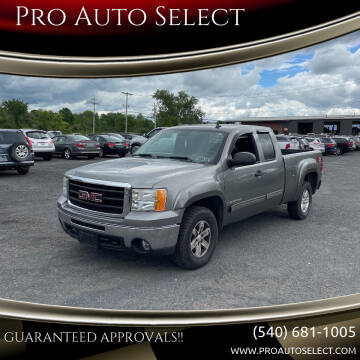 2009 GMC Sierra 1500 for sale at Pro Auto Select in Fredericksburg VA