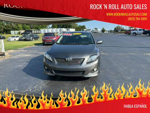 2010 Toyota Corolla for sale at Rock 'N Roll Auto Sales in West Columbia SC