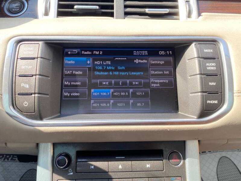 2013 Land Rover Range Rover Evoque Prestige