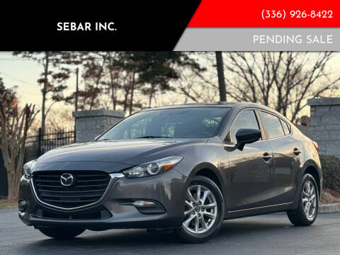 2017 Mazda MAZDA3 for sale at Sebar Inc. in Greensboro NC