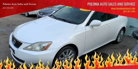 2008 Lexus IS 250 for sale at Polonia Auto Sales and Service in Boston MA