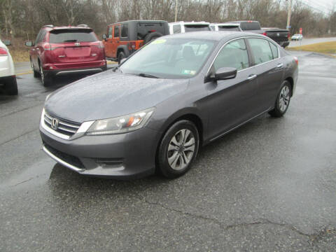 2015 Honda Accord for sale at WORKMAN AUTO INC in Pleasant Gap PA