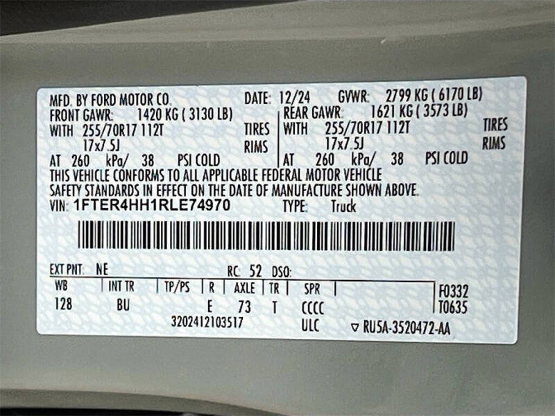 2024 Ford Ranger XLT