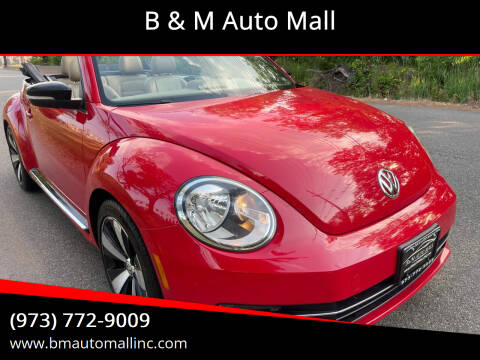 2013 Volkswagen Beetle Convertible for sale at B & M Auto Mall in Clifton NJ
