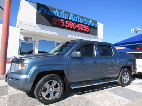 2007 Honda Ridgeline for sale at Franklin Auto Sales in El Paso TX