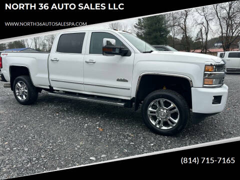 2015 Chevrolet Silverado 2500HD for sale at NORTH 36 AUTO SALES LLC in Brookville PA