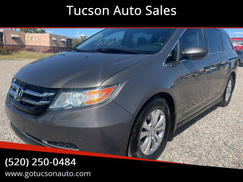 2015 Honda Odyssey for sale at Tucson Auto Sales in Tucson AZ