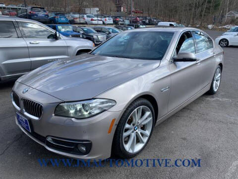 2016 BMW 5 Series for sale at J & M Automotive in Naugatuck CT