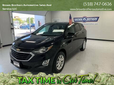2018 Chevrolet Equinox for sale at Brown Brothers Automotive Sales And Service LLC in Hudson Falls NY