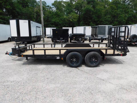 2026 PJ Trailers 83"x16' UL with 5200lb Axles H