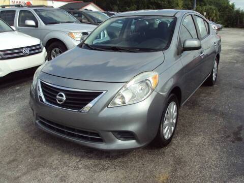 2012 Nissan Versa for sale at Mars auto trade llc in Kissimmee FL