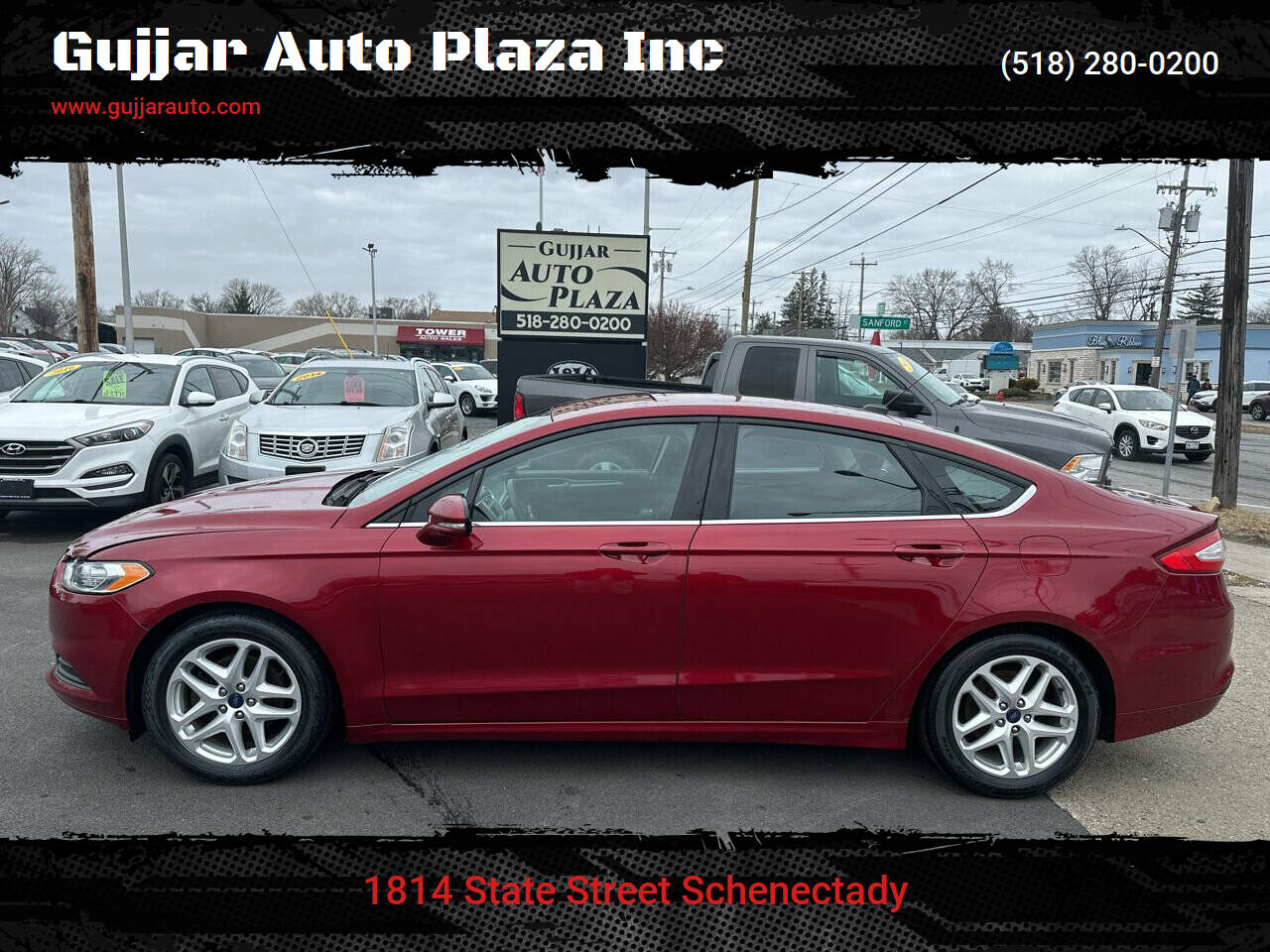 2016 Ford Fusion for sale at Gujjar Auto Plaza Inc in Schenectady, NY