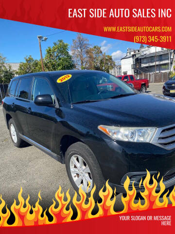 2012 Toyota Highlander for sale at EAST SIDE AUTO SALES INC in Paterson NJ