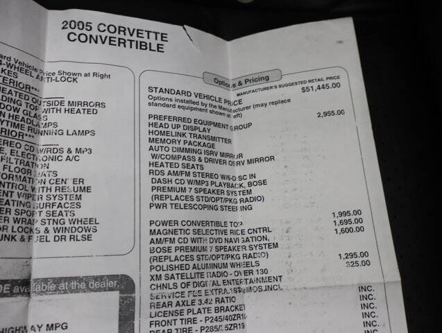 2005 Chevrolet Corvette