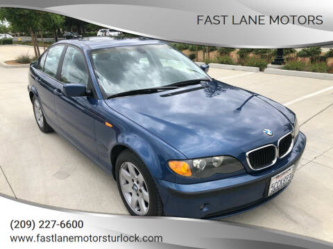 2003 BMW 3 Series for sale at Fast Lane Motors in Turlock CA
