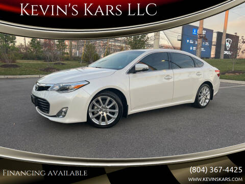 2013 Toyota Avalon for sale at Kevin's Kars LLC in Richmond VA