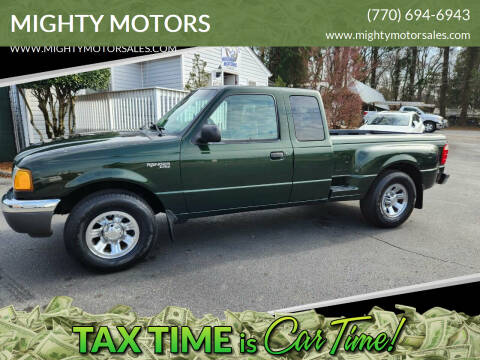 2001 Ford Ranger for sale at MIGHTY MOTORS in Marietta GA