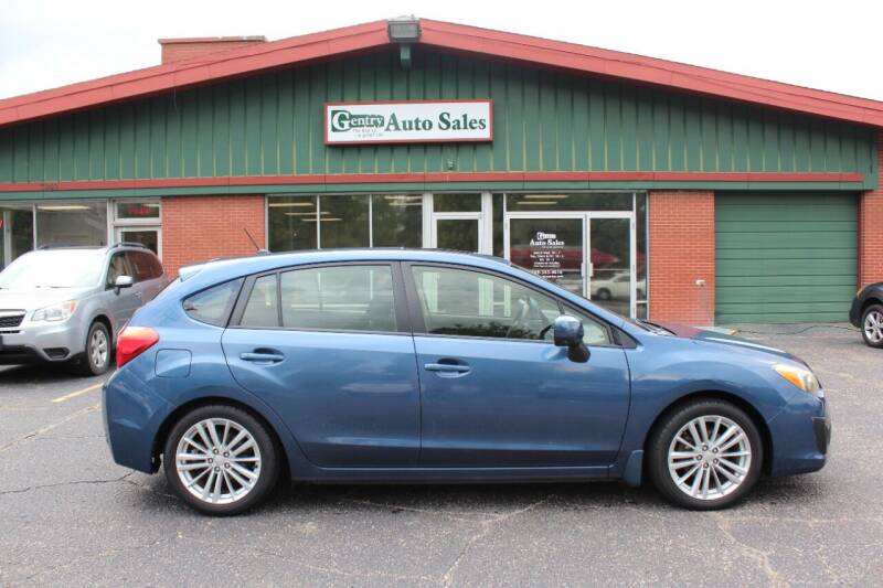 2012 Subaru Impreza for sale at Gentry Auto Sales in Portage MI