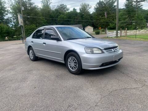 2001 Honda Civic for sale at TRAVIS AUTOMOTIVE in Corryton TN