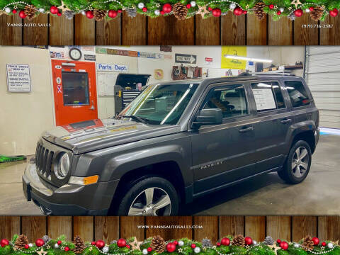 2016 Jeep Patriot for sale at Vanns Auto Sales in Goldsboro NC