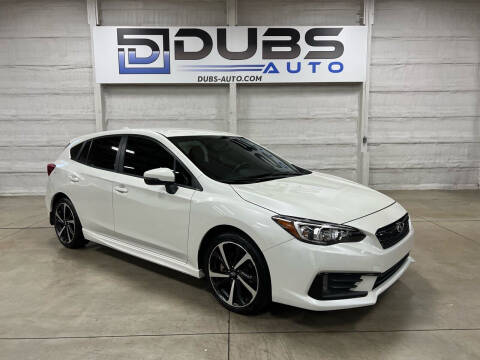 2020 Subaru Impreza for sale at DUBS AUTO LLC in Clearfield UT