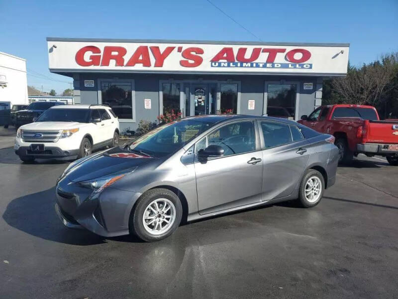 2016 Toyota Prius for sale at GRAY'S AUTO UNLIMITED, LLC. in Lebanon TN