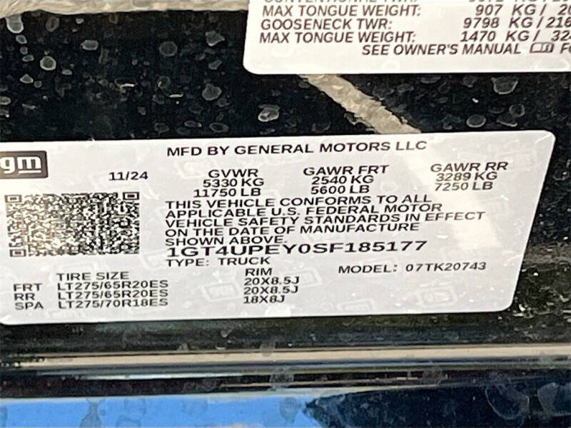 2025 GMC Sierra 2500HD