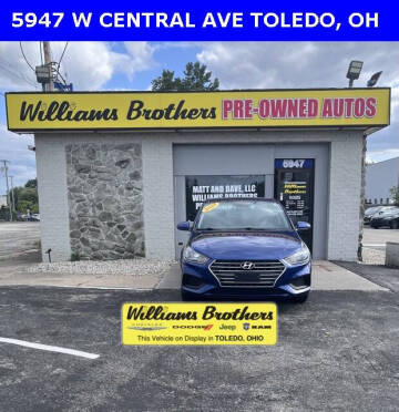 2021 Hyundai Accent for sale at Williams Brothers - Preowned Toledo in Toledo OH