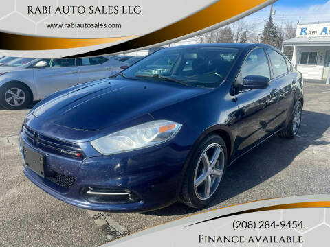 2013 Dodge Dart for sale at RABI AUTO SALES LLC in Garden City ID