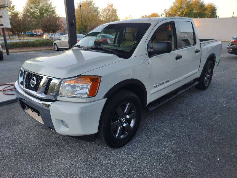 2015 Nissan Titan for sale at DON BAILEY AUTO SALES in Phenix City AL