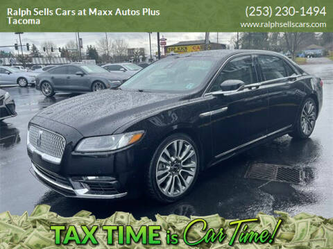 2017 Lincoln Continental for sale at Ralph Sells Cars at Maxx Autos Plus Tacoma in Tacoma WA