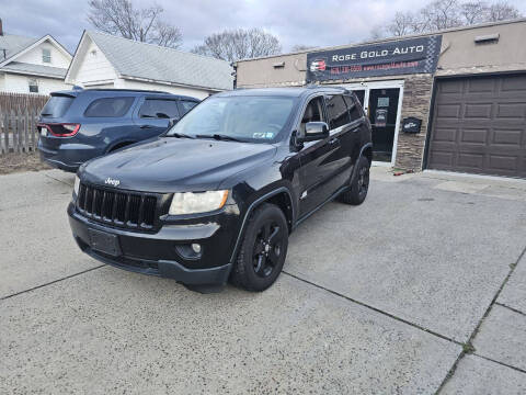 2012 Jeep Grand Cherokee for sale at Rose Gold Auto LLC in Islip Terrace NY