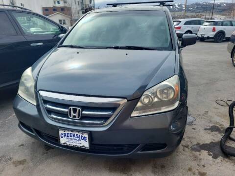 2006 Honda Odyssey for sale at Creekside Auto Sales in Pocatello ID