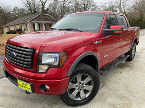 2012 Ford F-150 for sale at Cobb Luxury Cars in Marietta GA